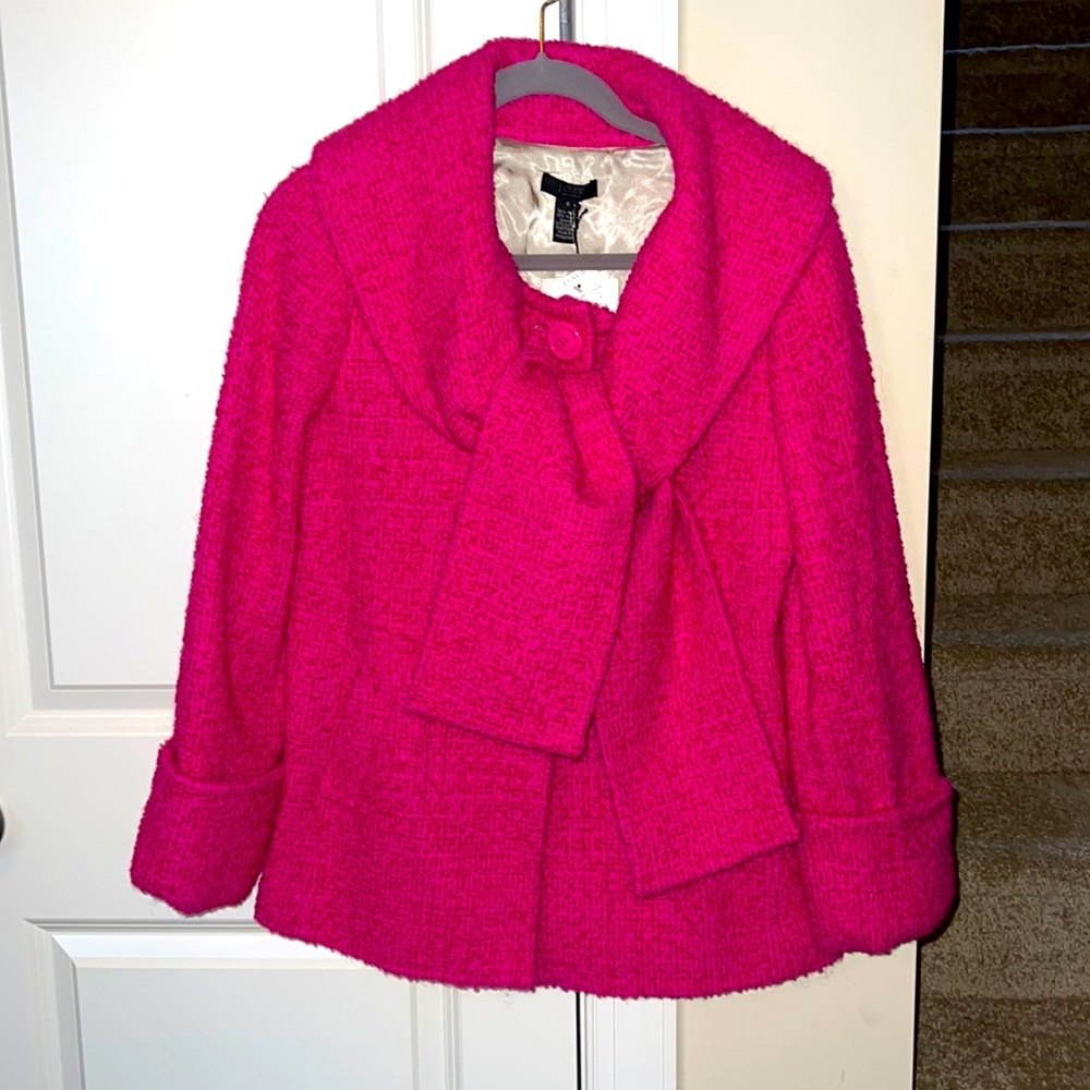 J. Crew Collection Bouclè coat. Size 6 BNWT.